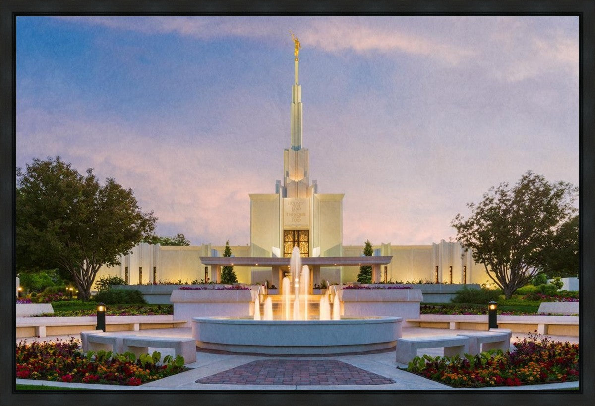 Denver Temple 02 Gallery Wrap