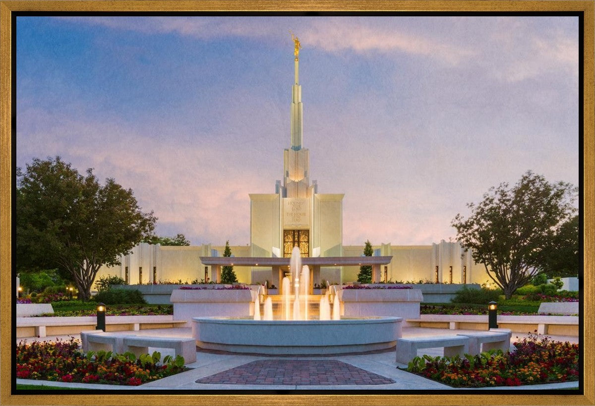 Denver Temple 02 Gallery Wrap