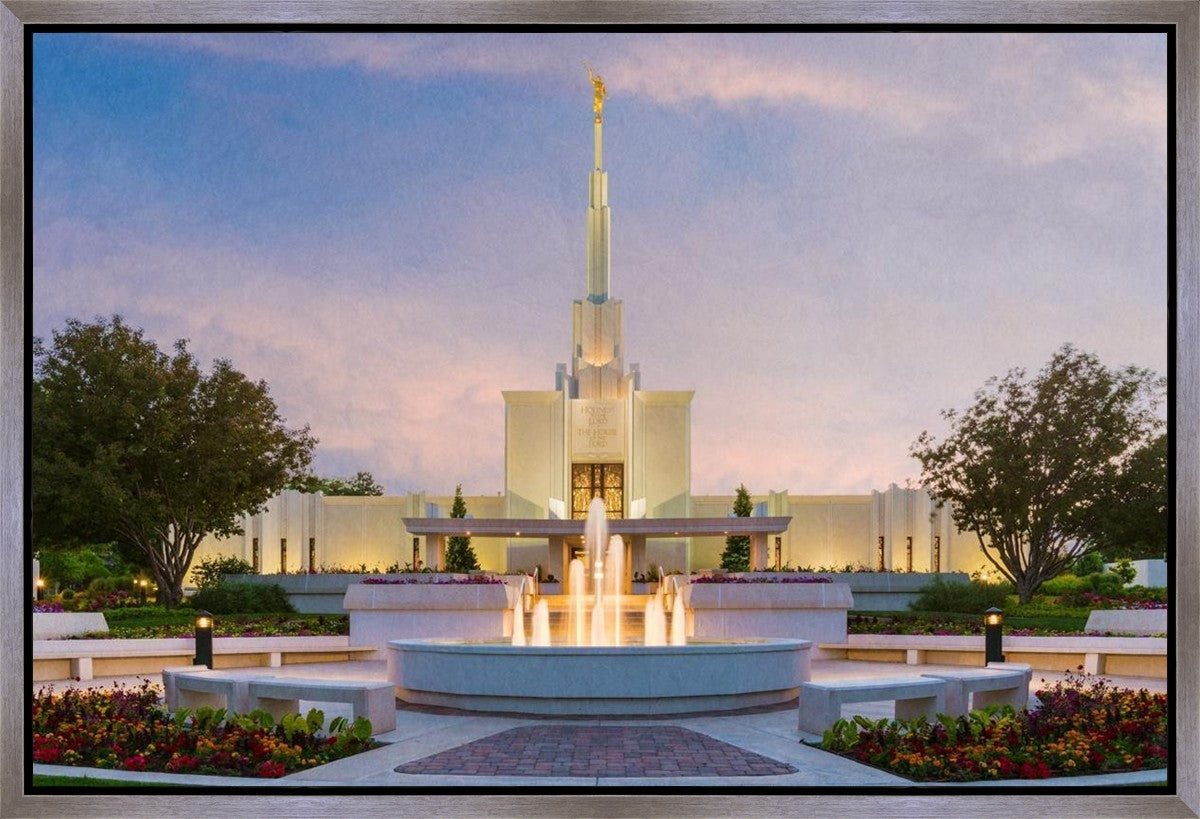 Denver Temple 02 Gallery Wrap