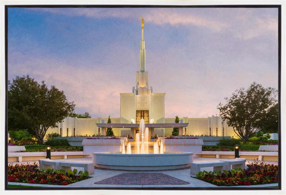 Denver Temple 02 Gallery Wrap