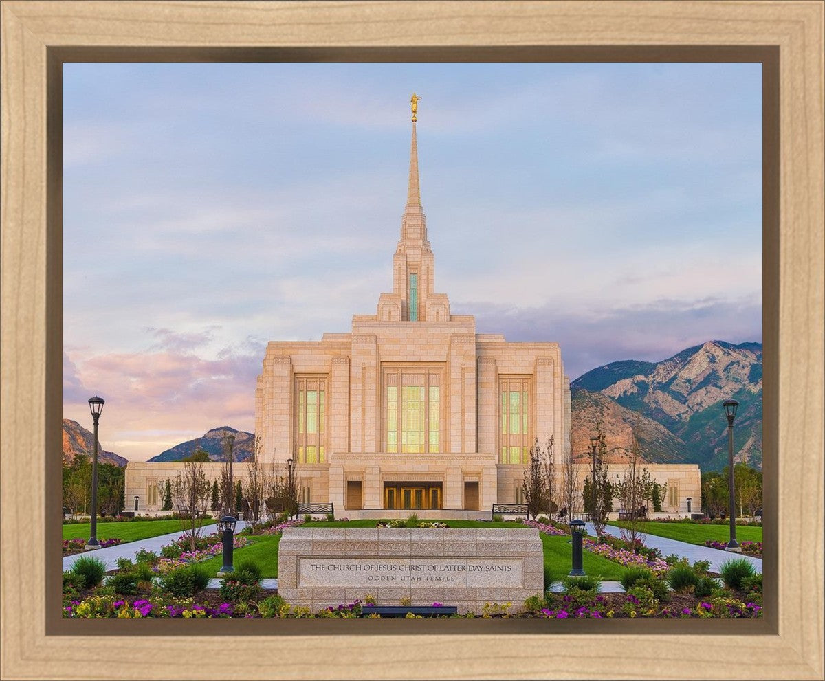 Ogden Temple 08 Gallery Wrap