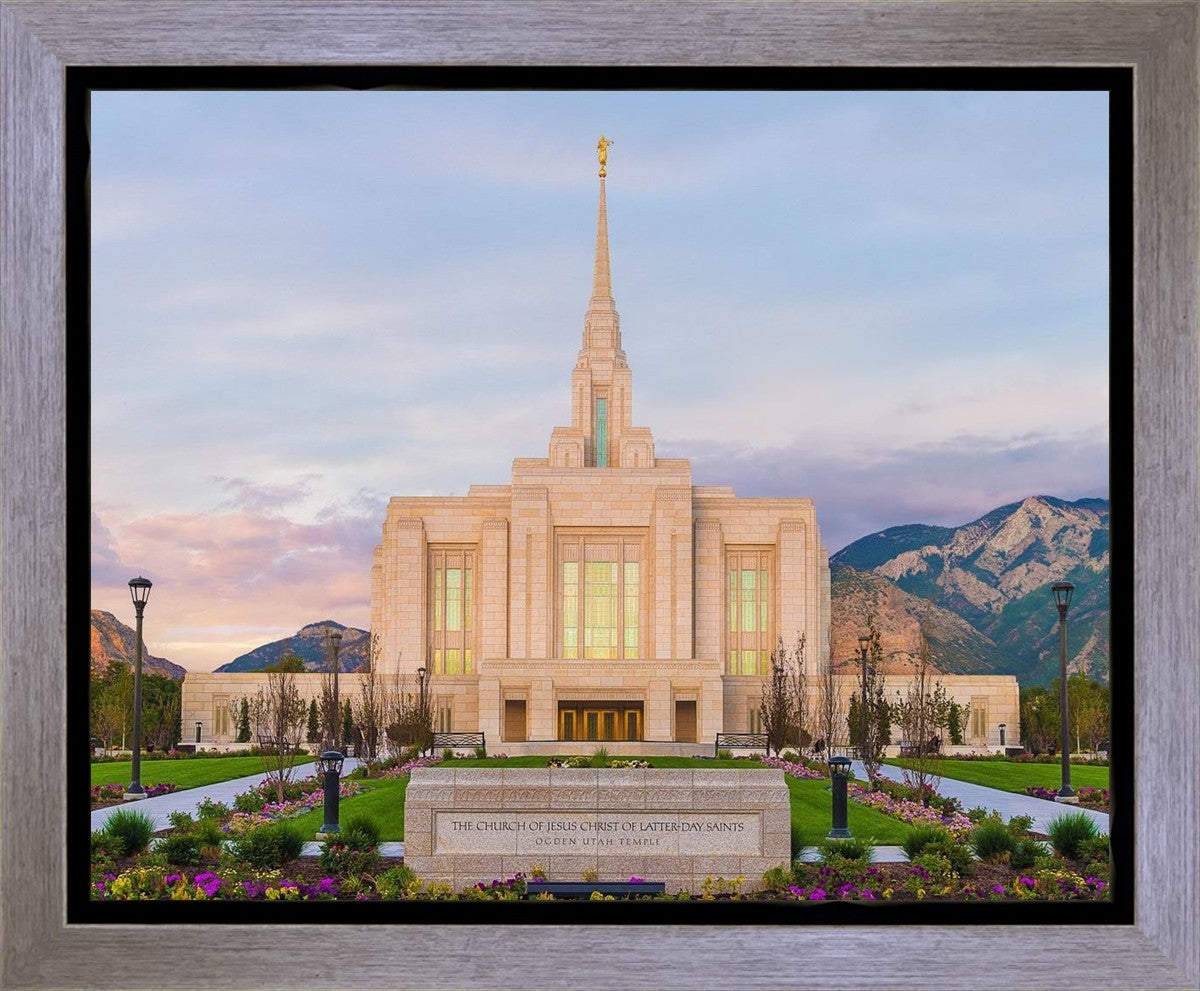 Ogden Temple 08 Gallery Wrap