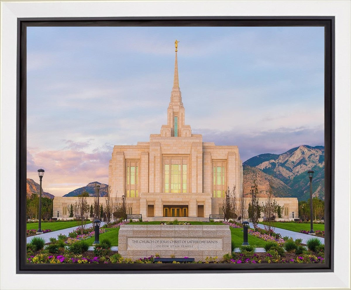 Ogden Temple 08 Gallery Wrap