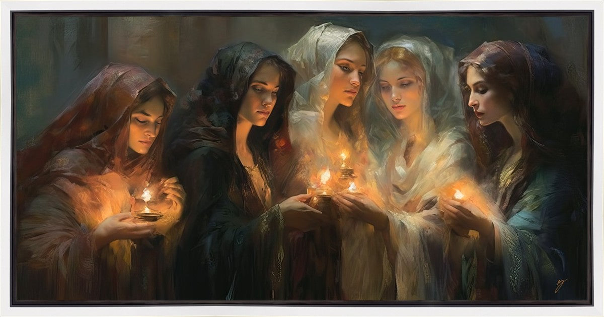 The Five Wise Virgins Gallery Wrap