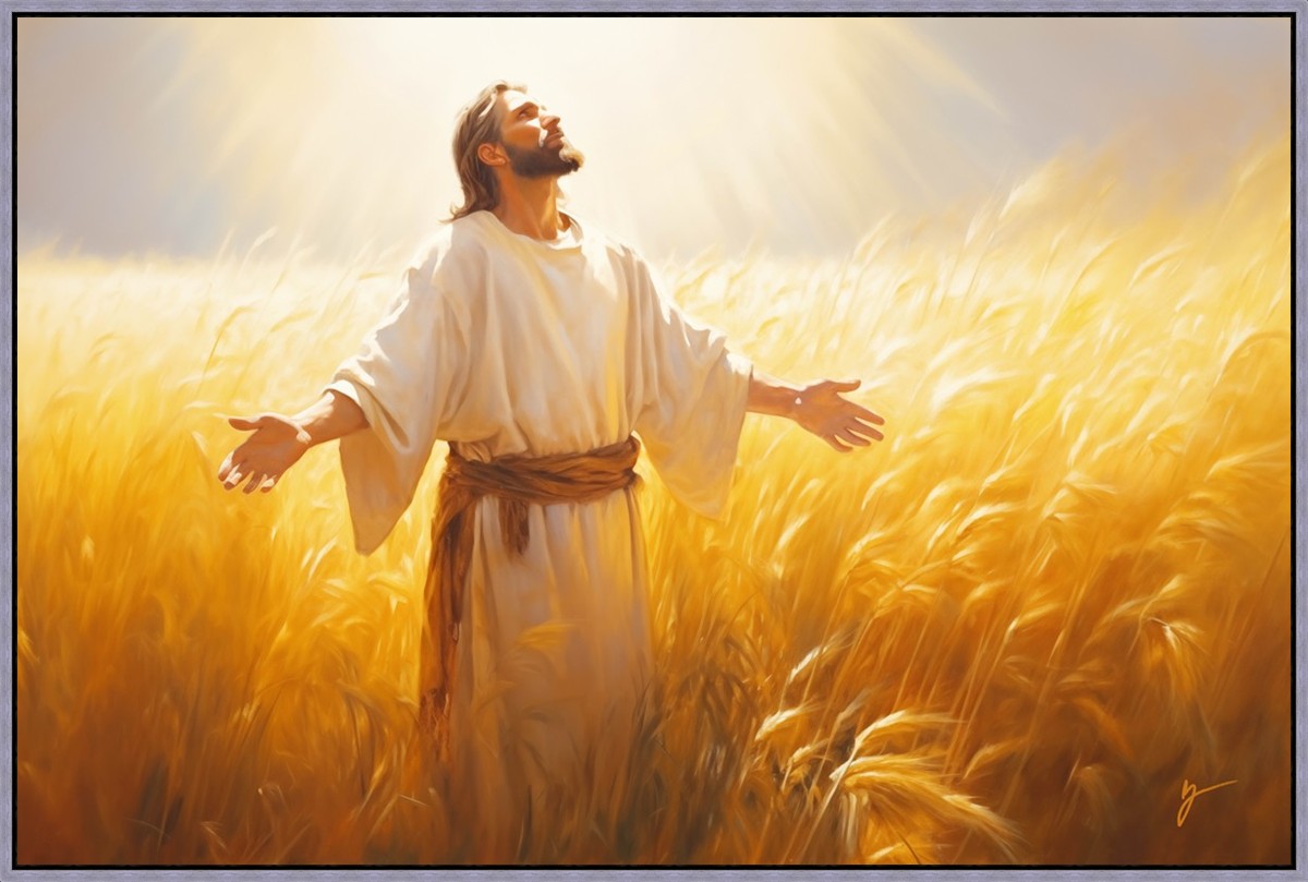 Send Forth Laborers Large Wall Art Gallery Wrap
