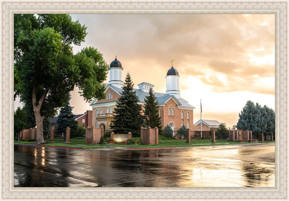 Vernal Utah Golden Sunrise