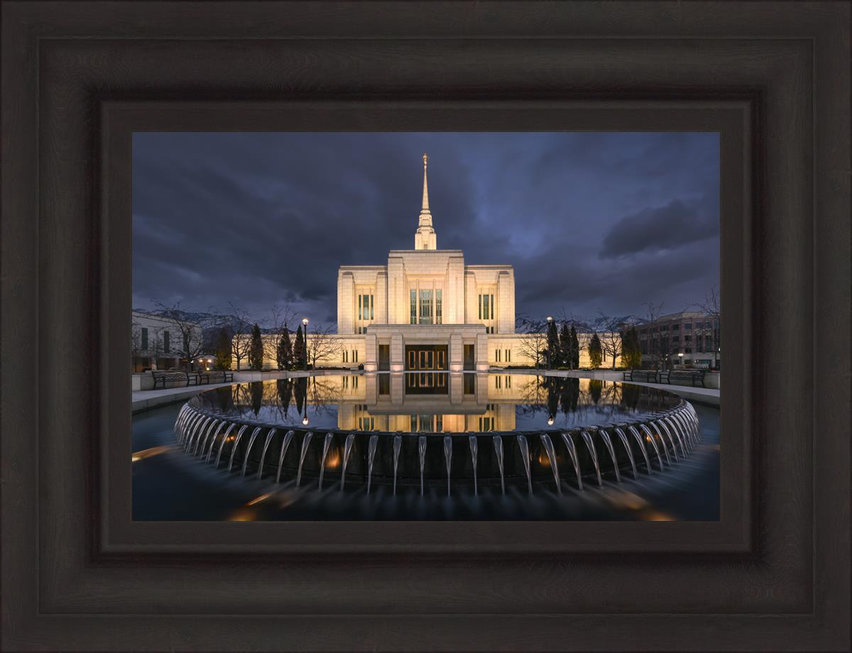 Ogden Utah Night Reflections
