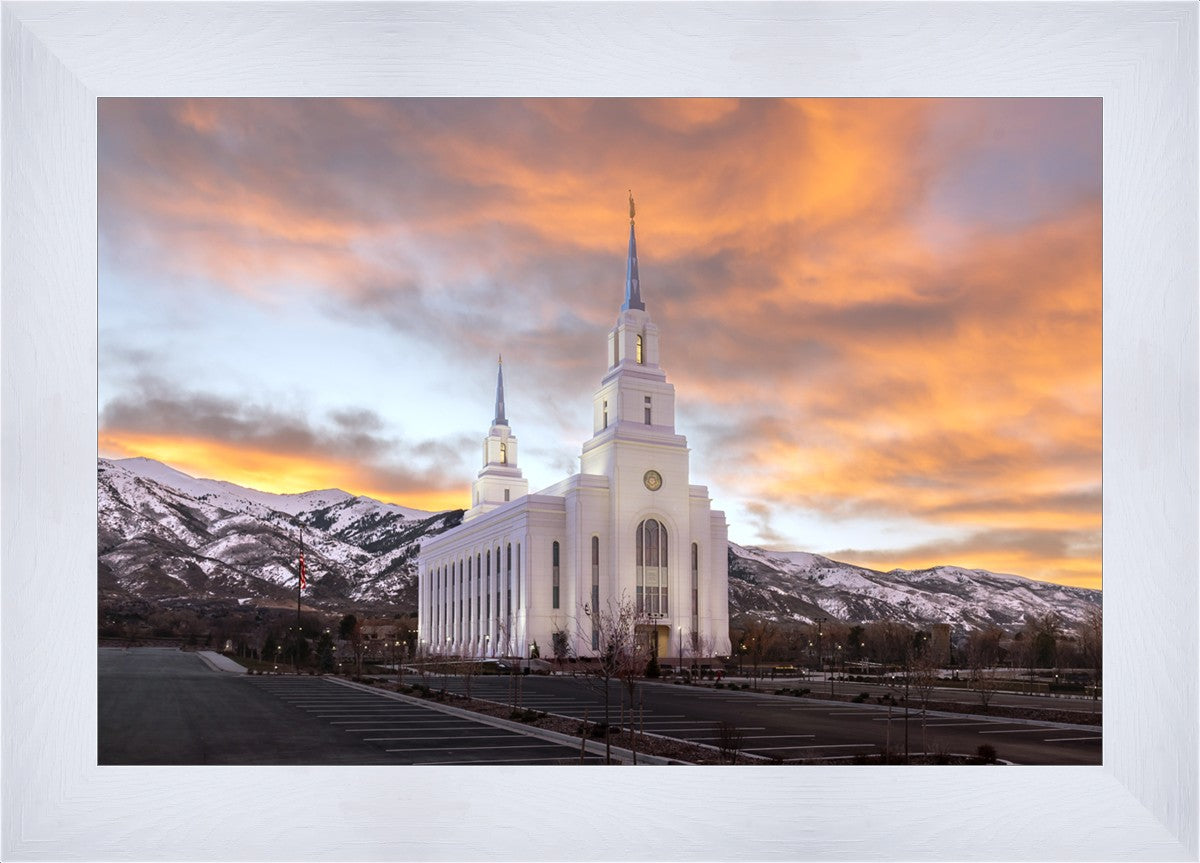 Layton Utah Golden Sunrise