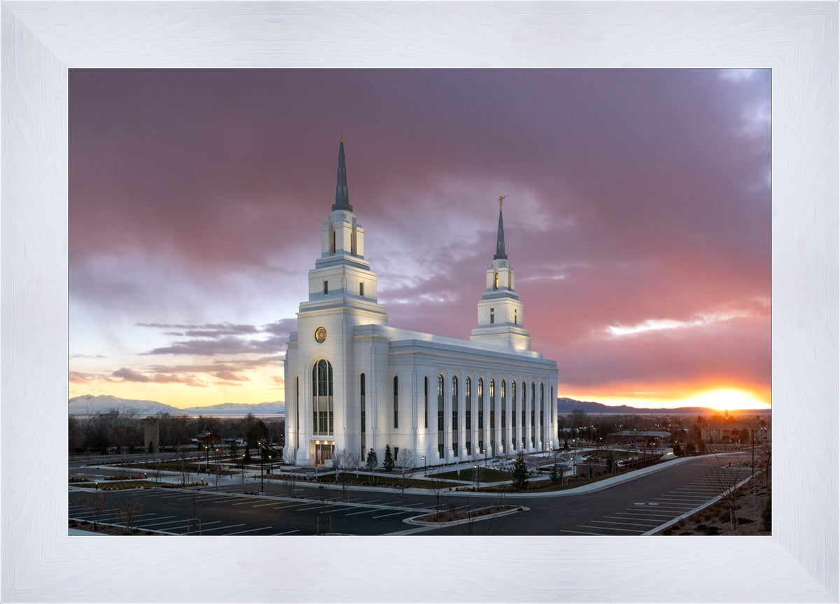Layton Utah Pink Sunset