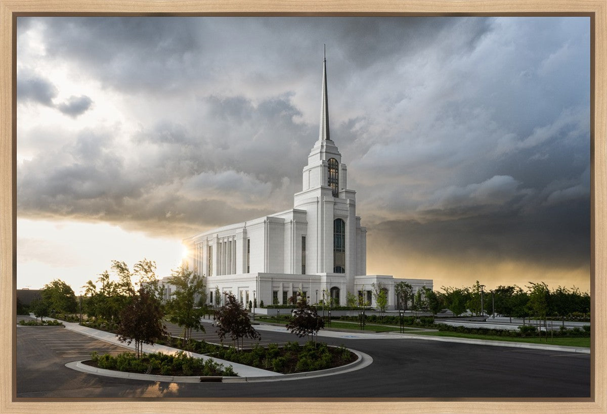 Syracuse Utah Safety in The Storm Gallery Wrap