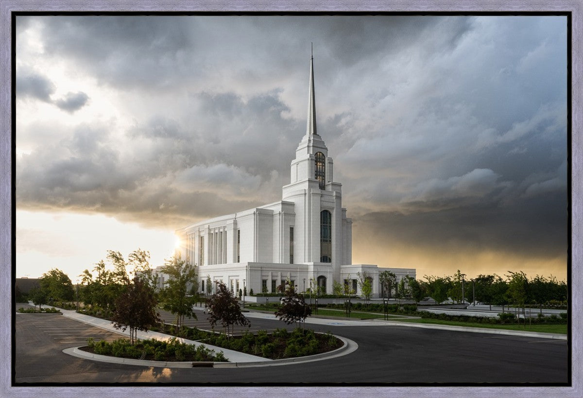Syracuse Utah Safety in The Storm Gallery Wrap