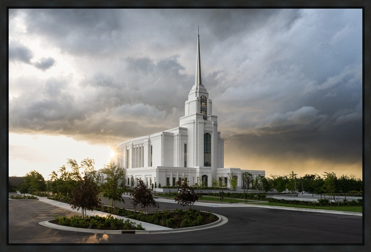 Syracuse Utah Safety in The Storm Gallery Wrap
