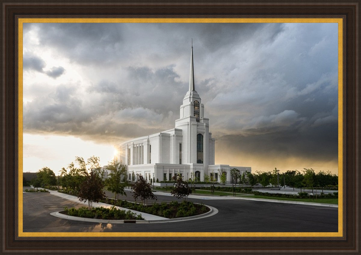 Syracuse Utah Safety in The Storm Large Wall Art