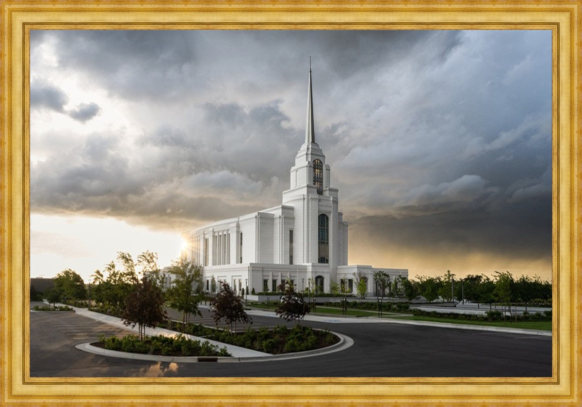 Syracuse Utah Safety in The Storm Large Wall Art