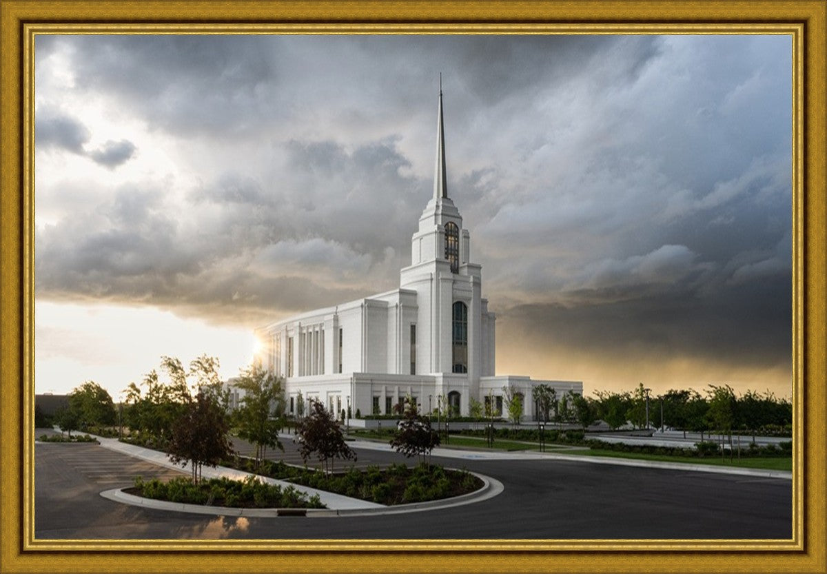 Syracuse Utah Safety in The Storm Large Wall Art