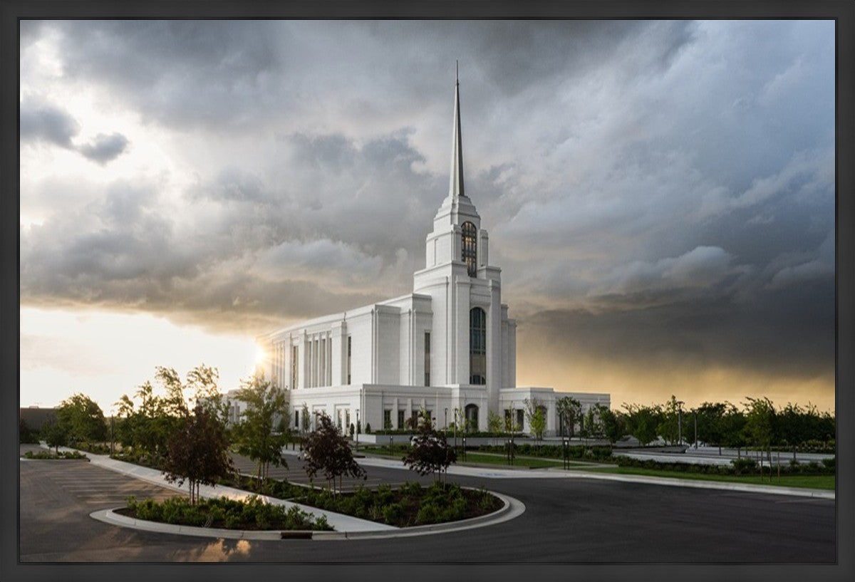 Syracuse Utah Safety in The Storm Large Wall Art