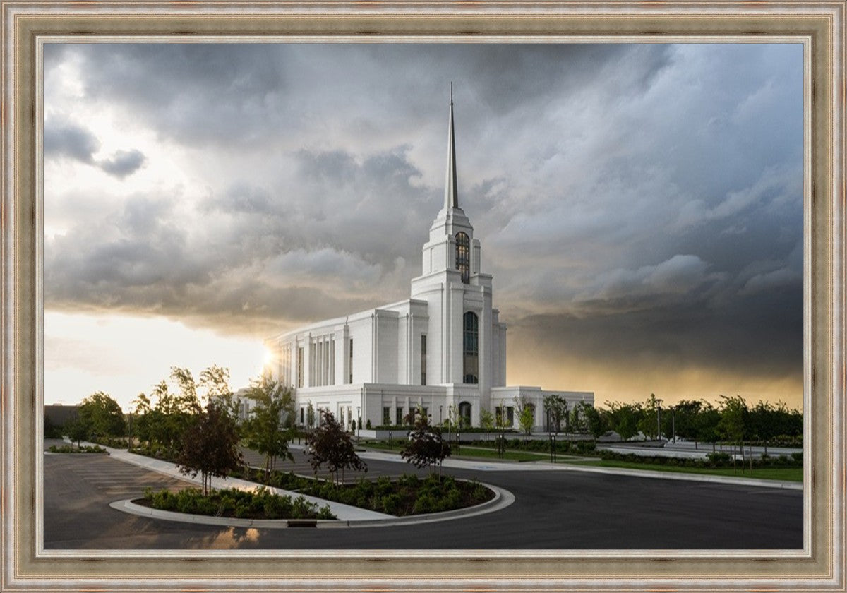 Syracuse Utah Safety in The Storm Large Wall Art