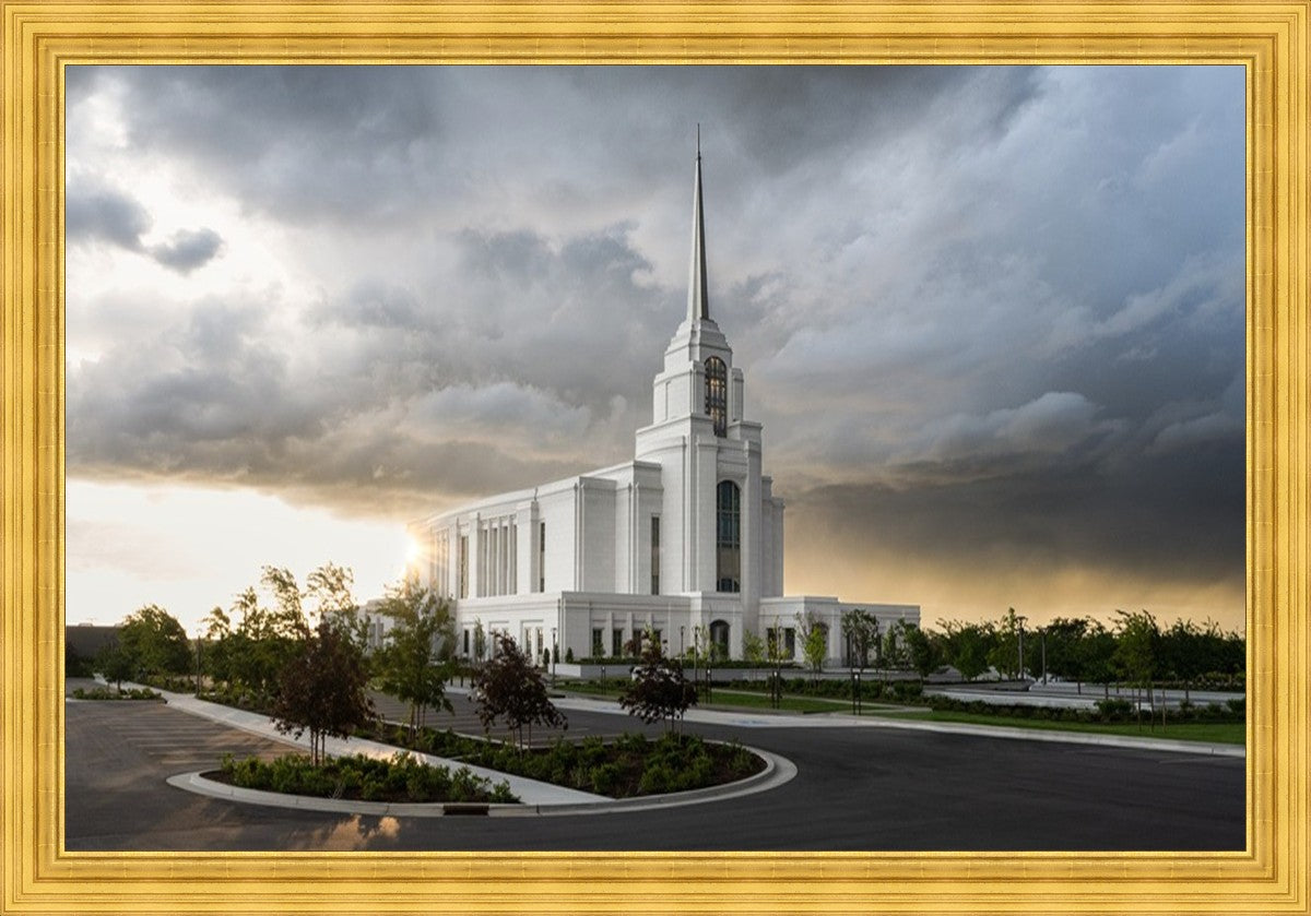 Syracuse Utah Safety in The Storm Large Wall Art