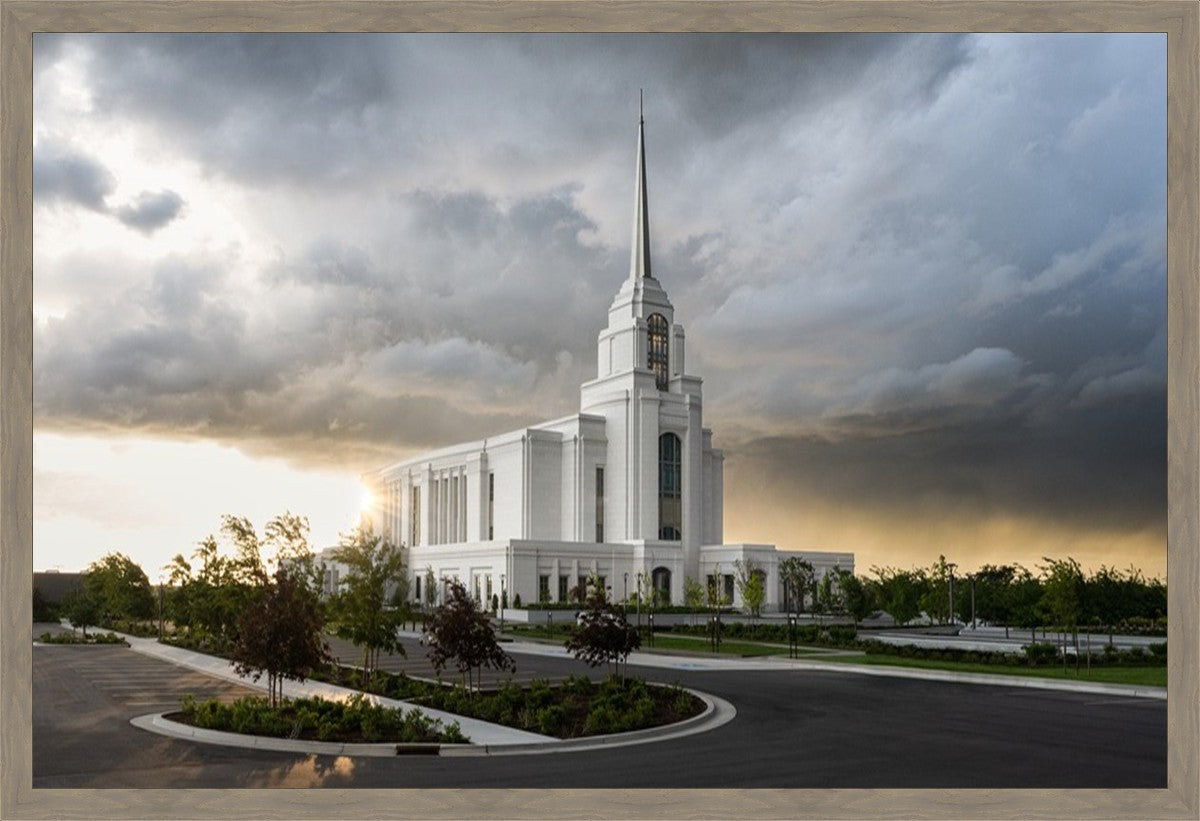 Syracuse Utah Safety in The Storm Large Wall Art
