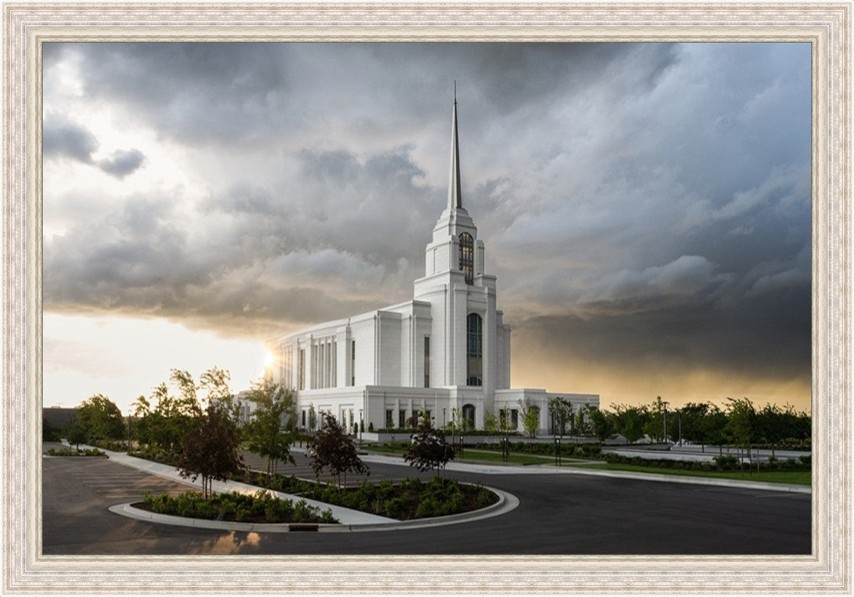 Syracuse Utah Safety in The Storm Large Wall Art