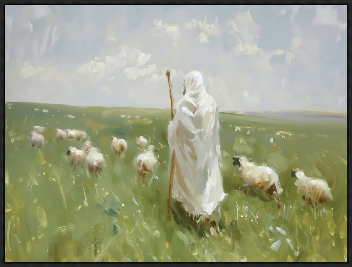 He Leadeth My Soul Large Wall Art Gallery Wrap