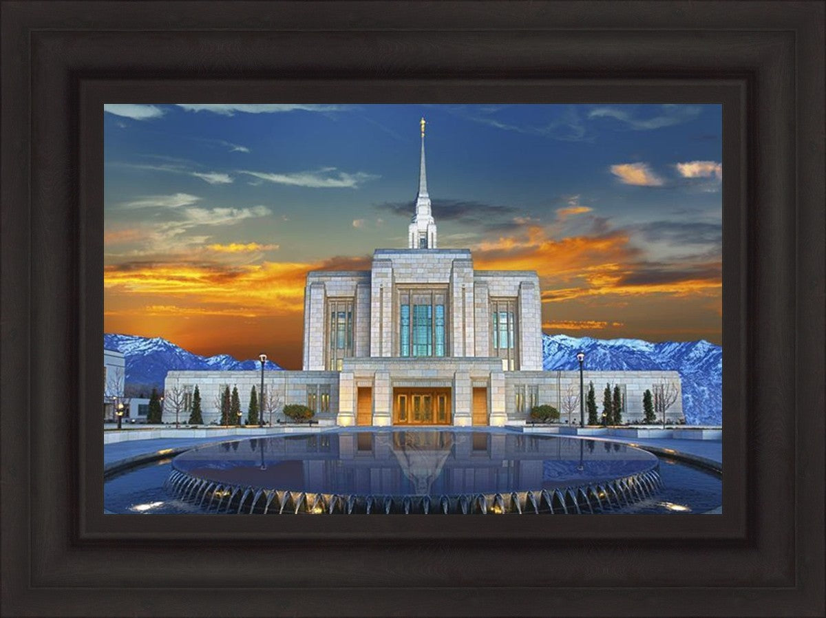 Ogden Temple Reflection