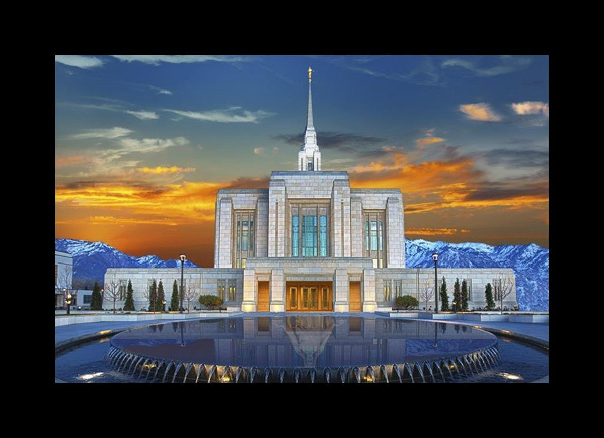 Ogden Temple Reflection