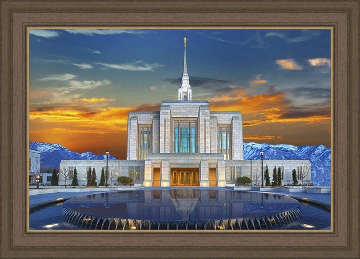 Ogden Temple Reflection