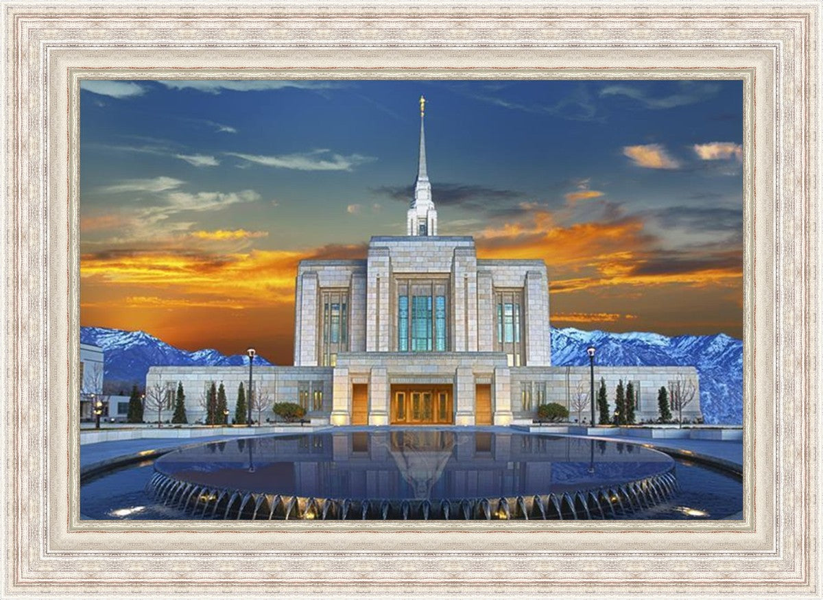 Ogden Temple Reflection