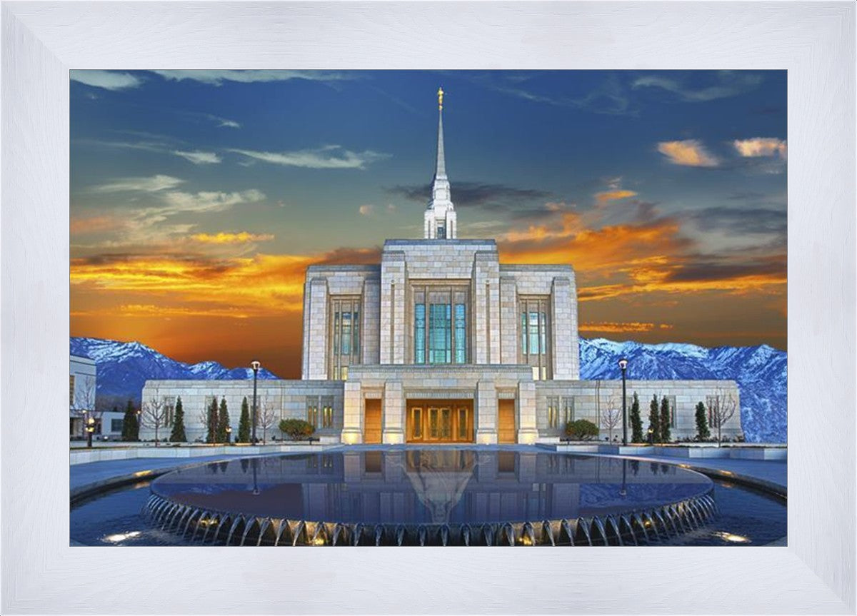 Ogden Temple Reflection