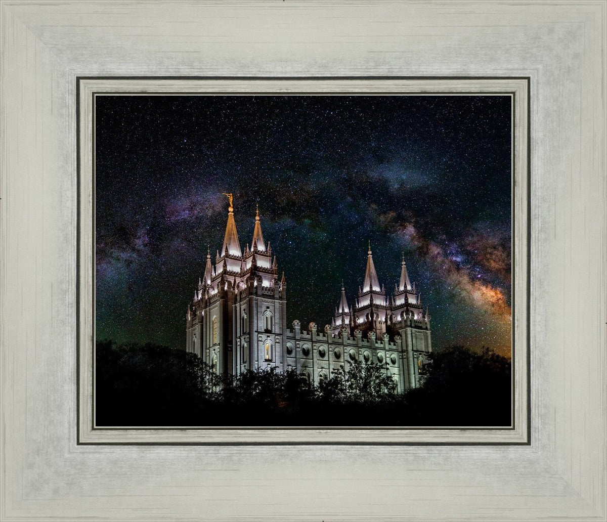 Salt Lake Temple Milky Way