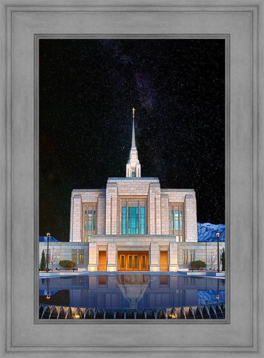 Ogden Temple Milky Way