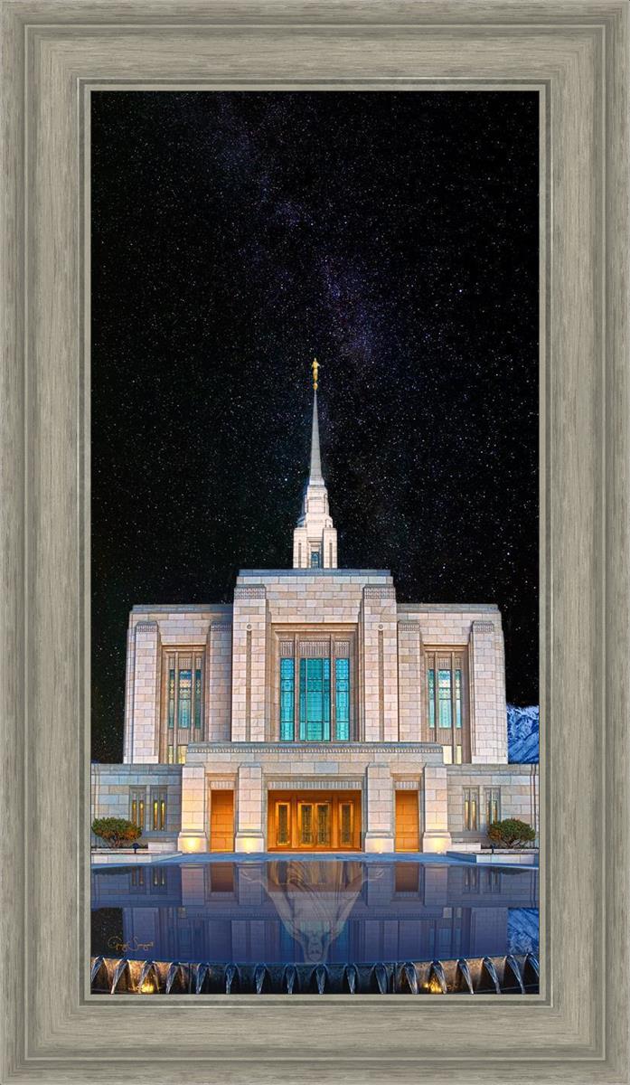 Ogden Temple Milky Way
