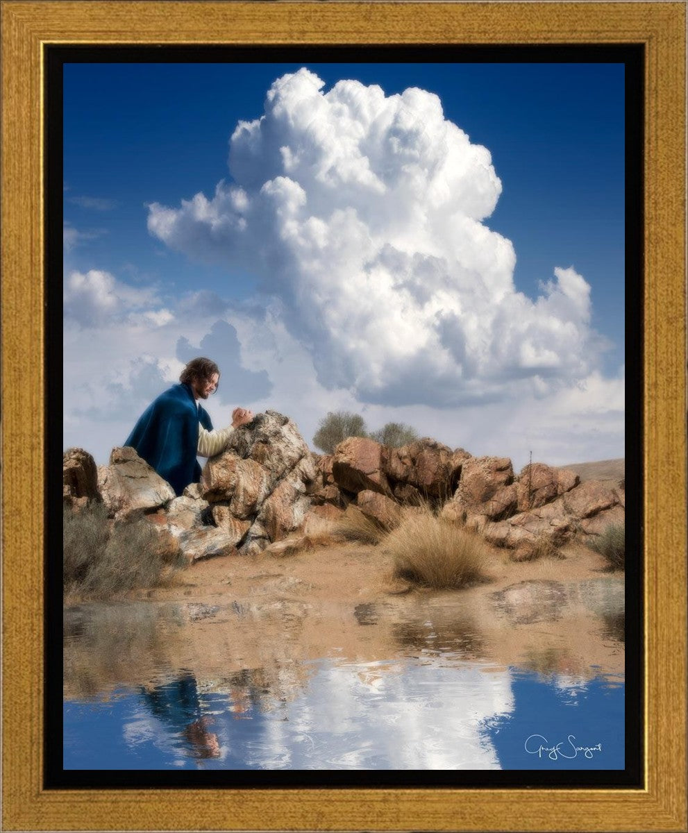 Reflections of Christ Gallery Wrap
