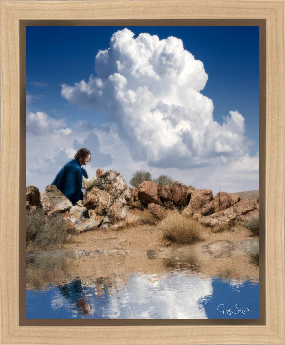Reflections of Christ Gallery Wrap