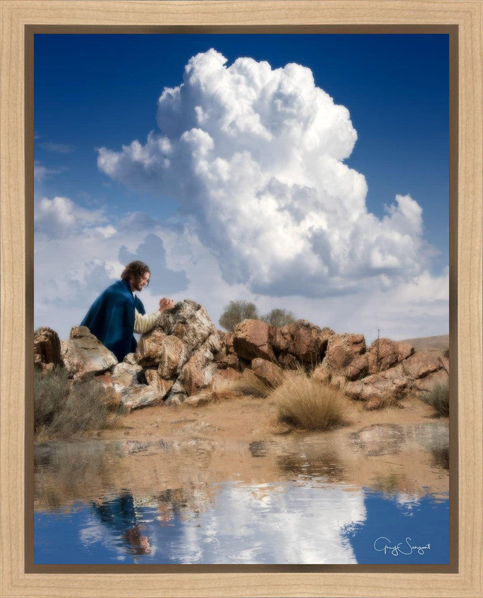 Reflections of Christ Gallery Wrap