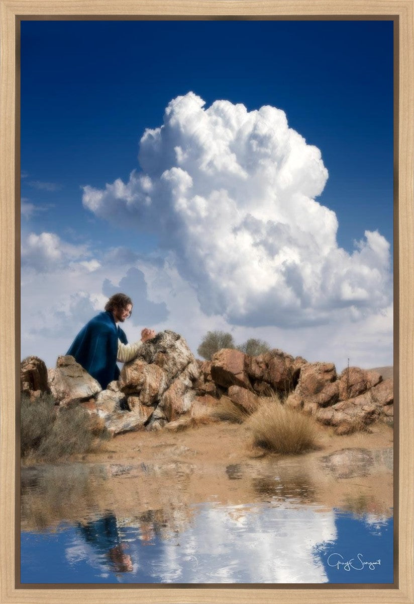 Reflections of Christ Gallery Wrap