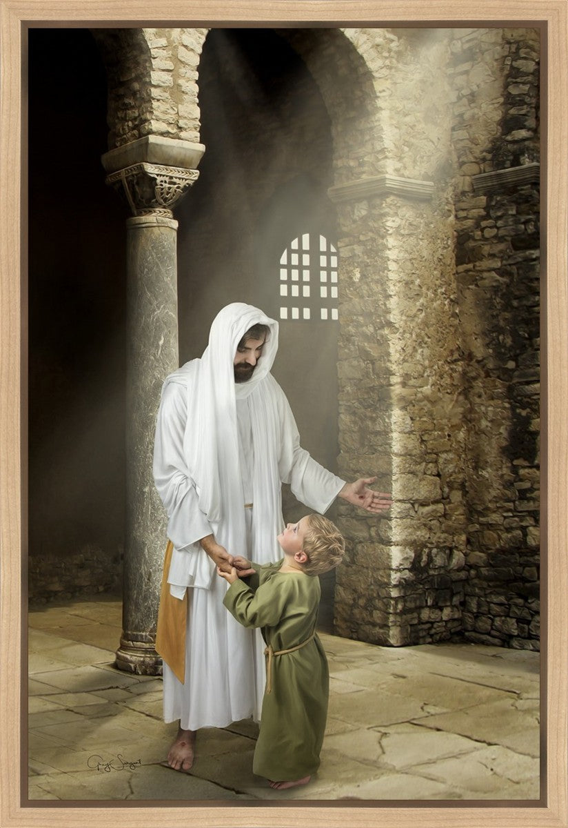 Feeling My Savior's Love Gallery Wrap