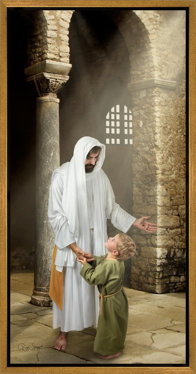 Feeling My Savior's Love Gallery Wrap