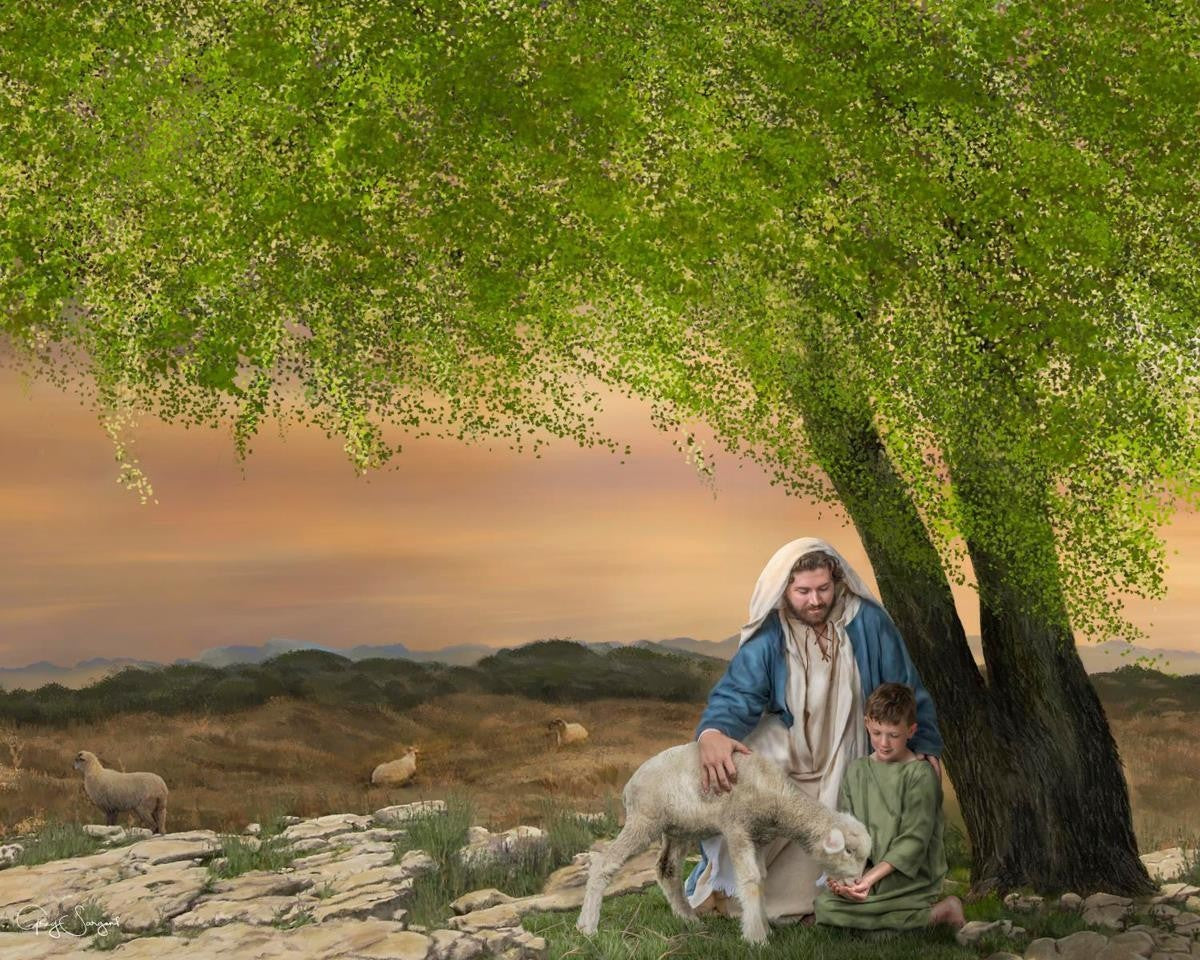 Feed My Lambs Gallery Wrap