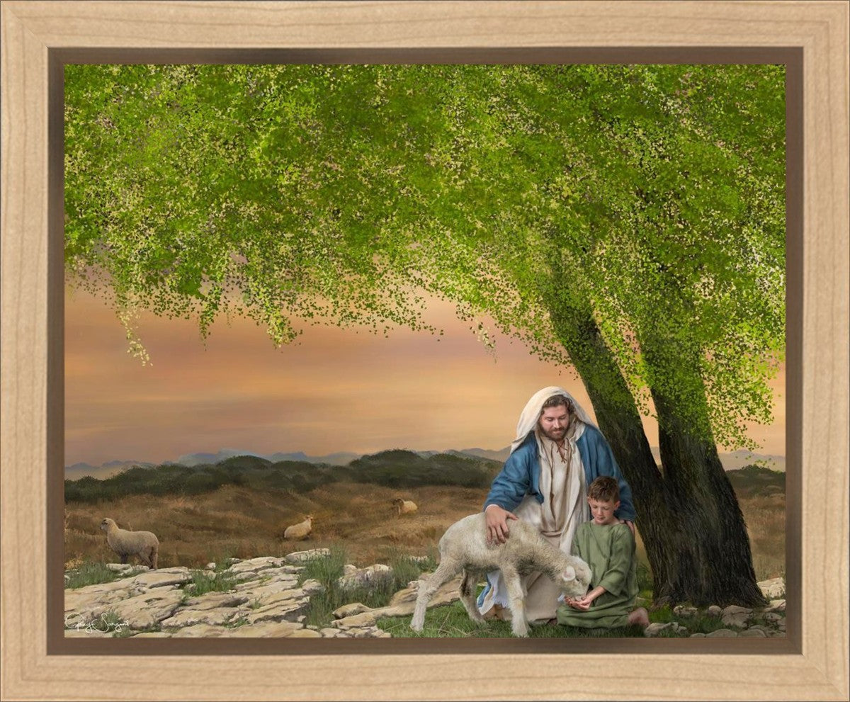 Feed My Lambs Gallery Wrap