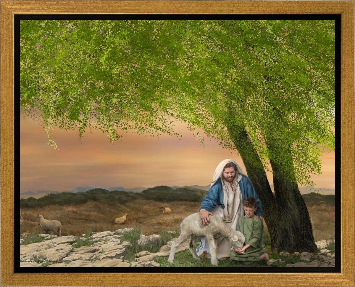 Feed My Lambs Gallery Wrap