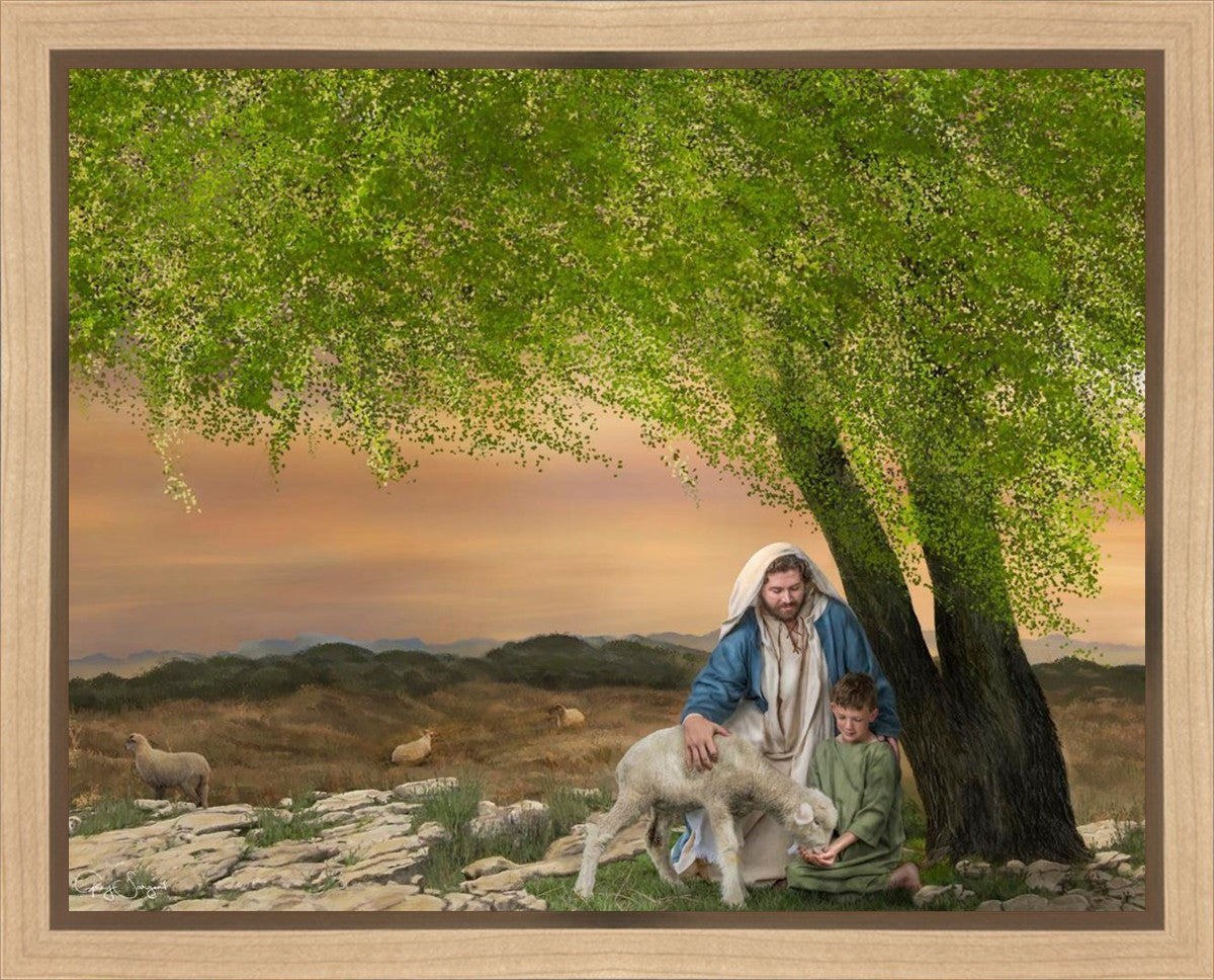 Feed My Lambs Gallery Wrap