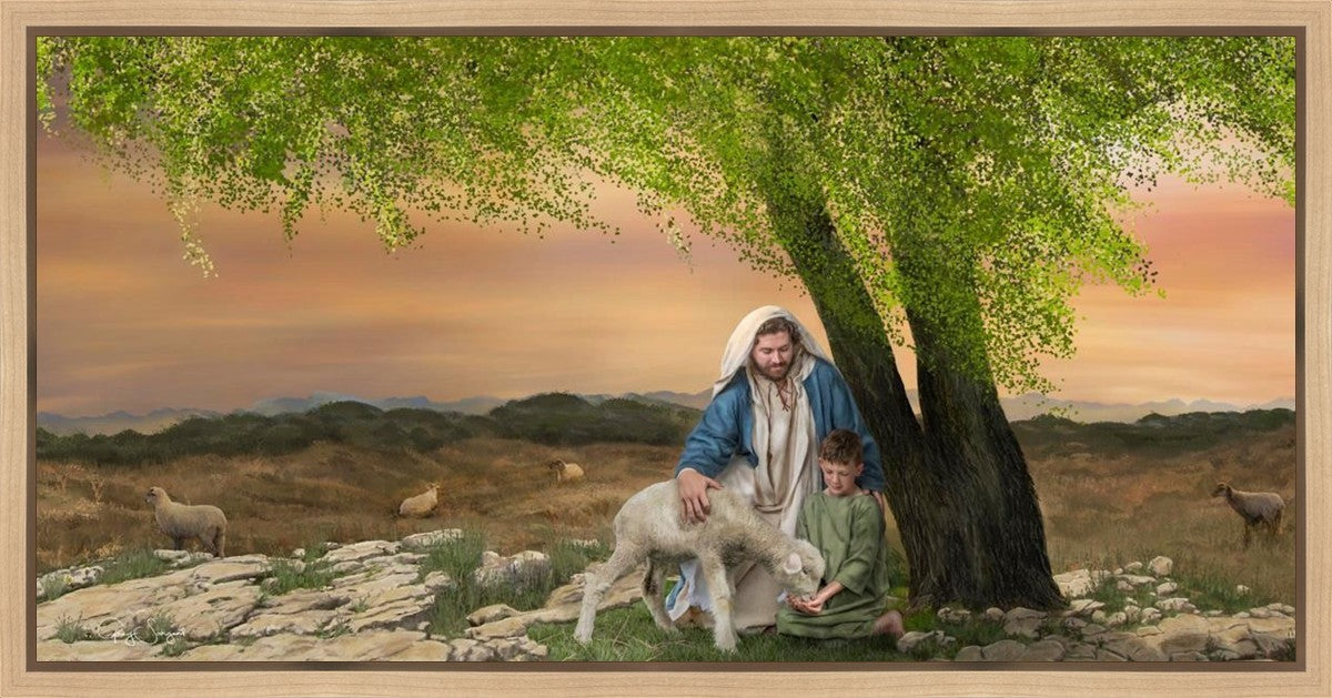 Feed My Lambs Gallery Wrap