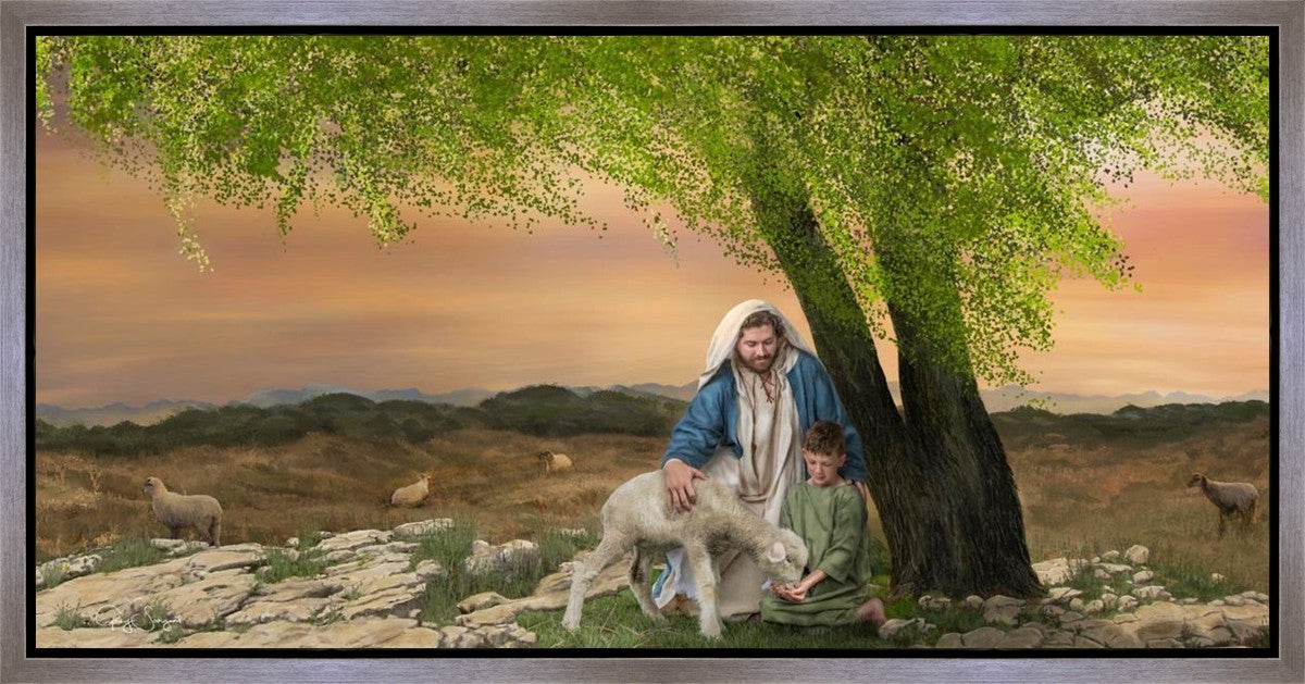 Feed My Lambs Gallery Wrap