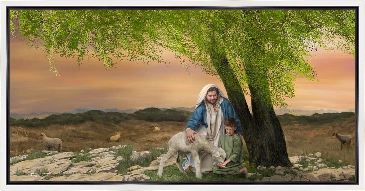 Feed My Lambs Gallery Wrap