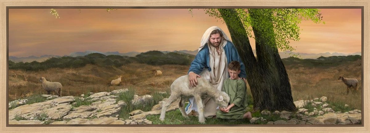 Feed My Lambs Gallery Wrap
