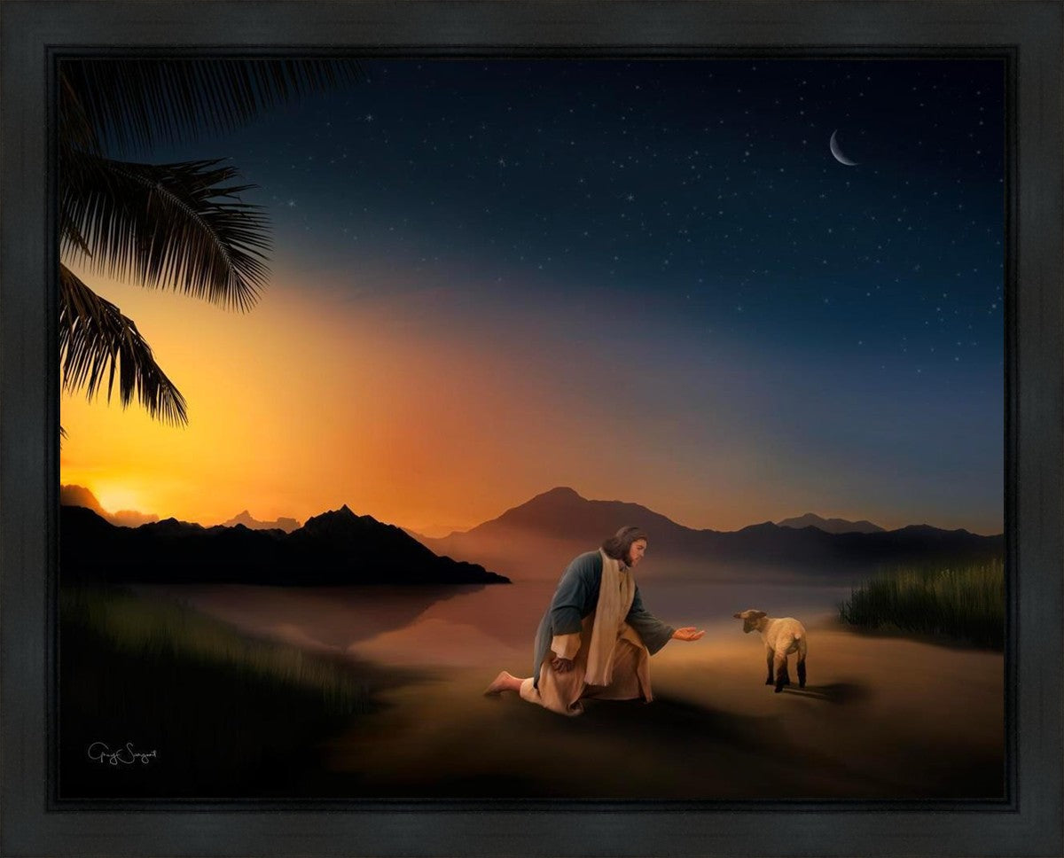 Time With The Lamb Gallery Wrap