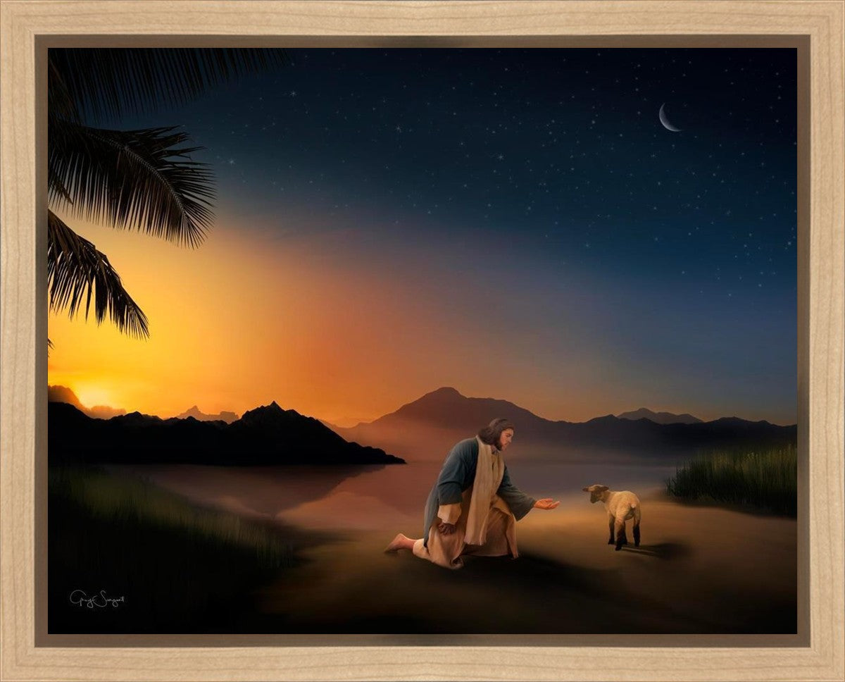 Time With The Lamb Gallery Wrap