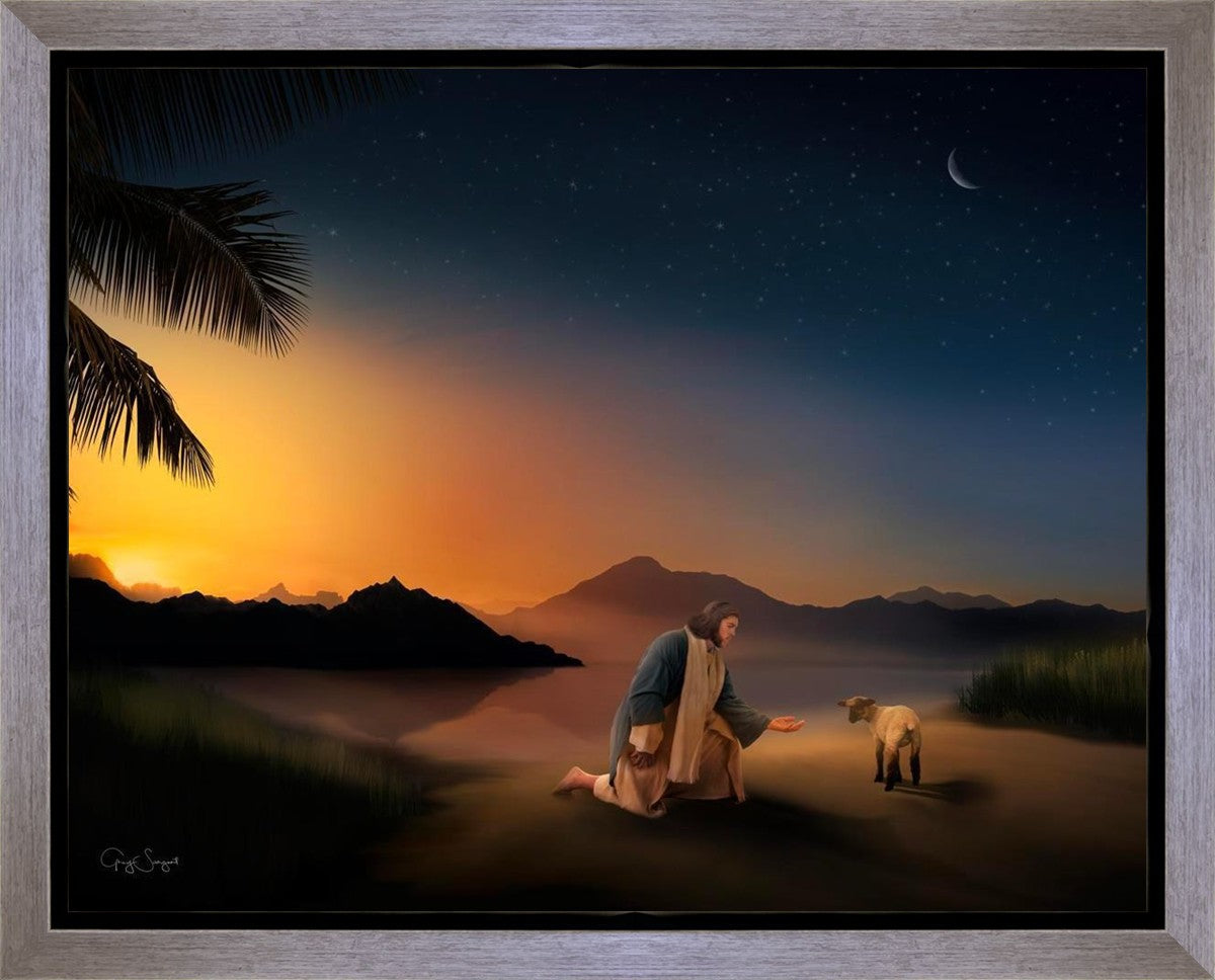 Time With The Lamb Gallery Wrap